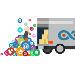 hospedagem sites CMS